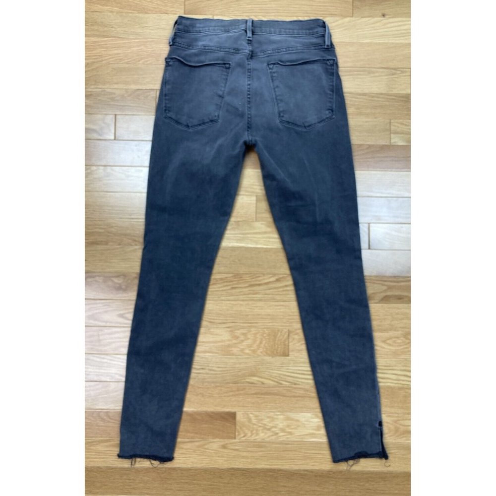 *Frame Denim Le High Skinny Jeans Womens 28 Grey LHSKREV208 Dartmouth - Picture 9 of 11